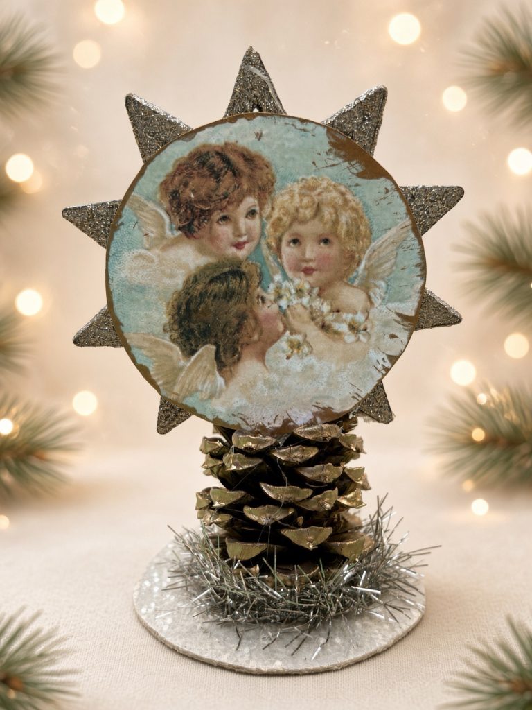Cherub Sunburst — Tabletop Tableau