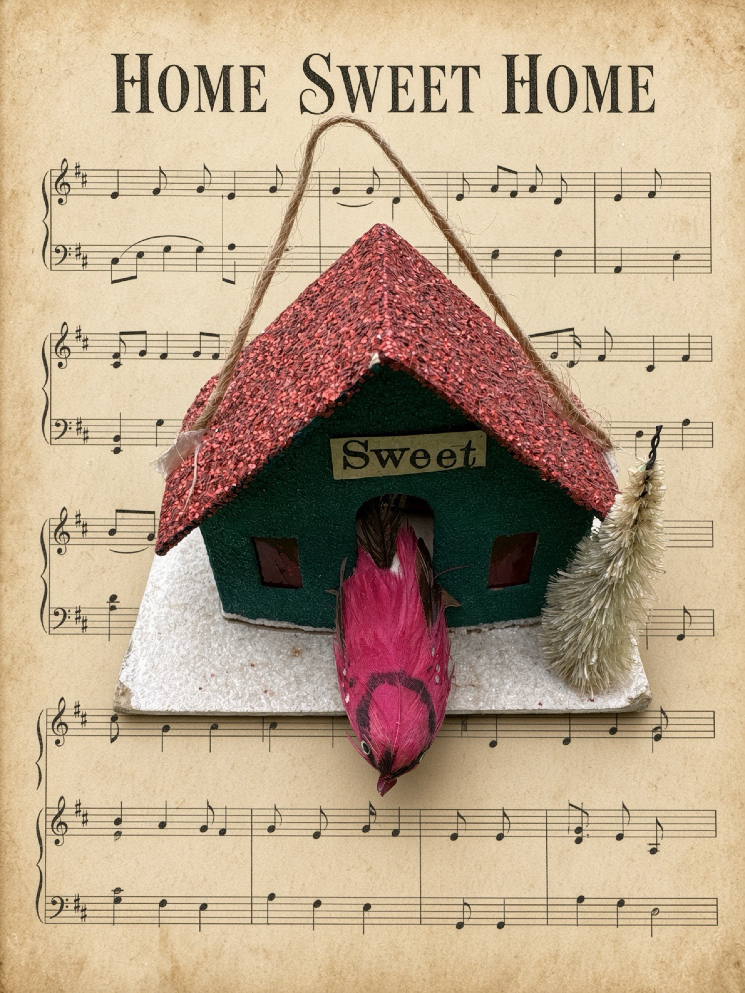 Home Sweet Home Birdhouse