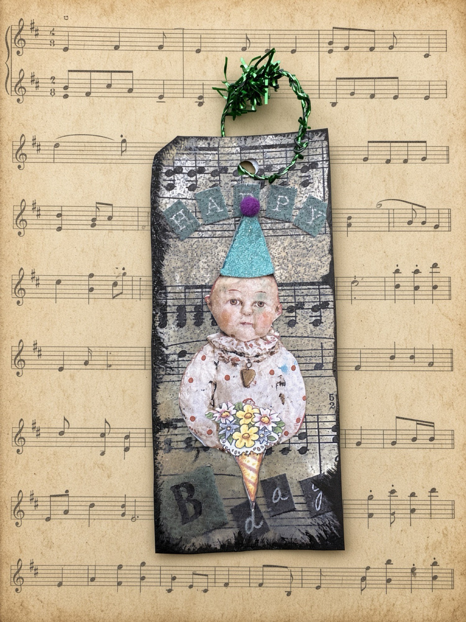 Happy Birthday Gift Tag / Ornament
