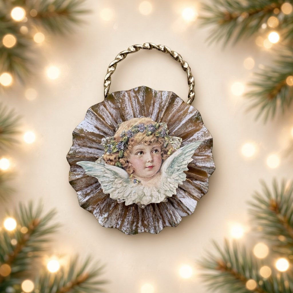 Scallop Dish Cherub