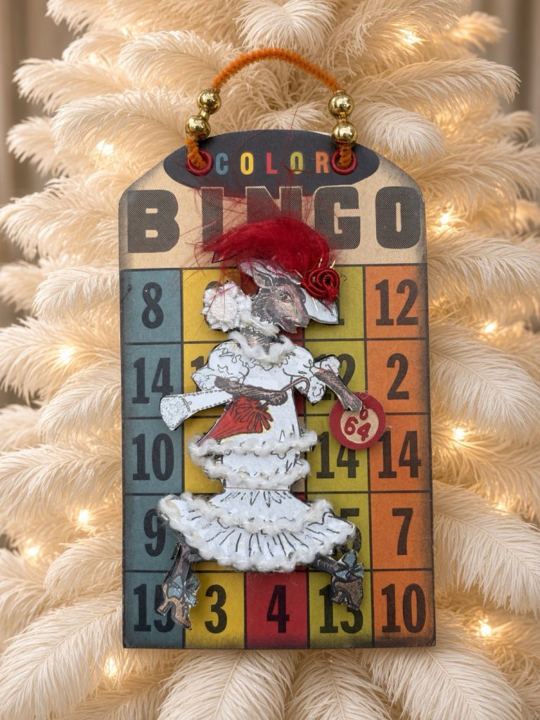 Color Bingo Dancer Ornament